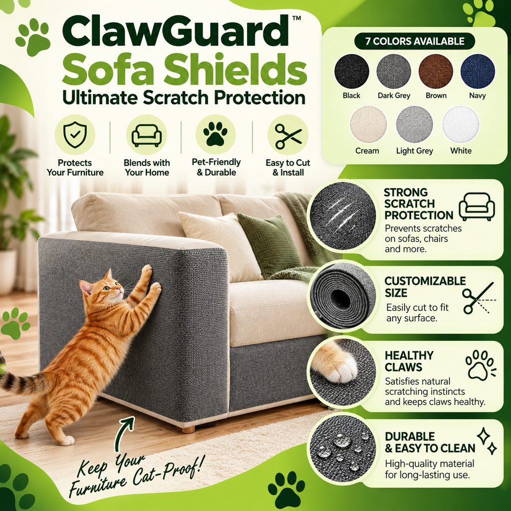 ClawGuard Sofa Shields: Ultimate Scratch Protection